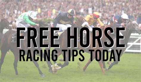 Free Horse Racing Tips & Analysis .